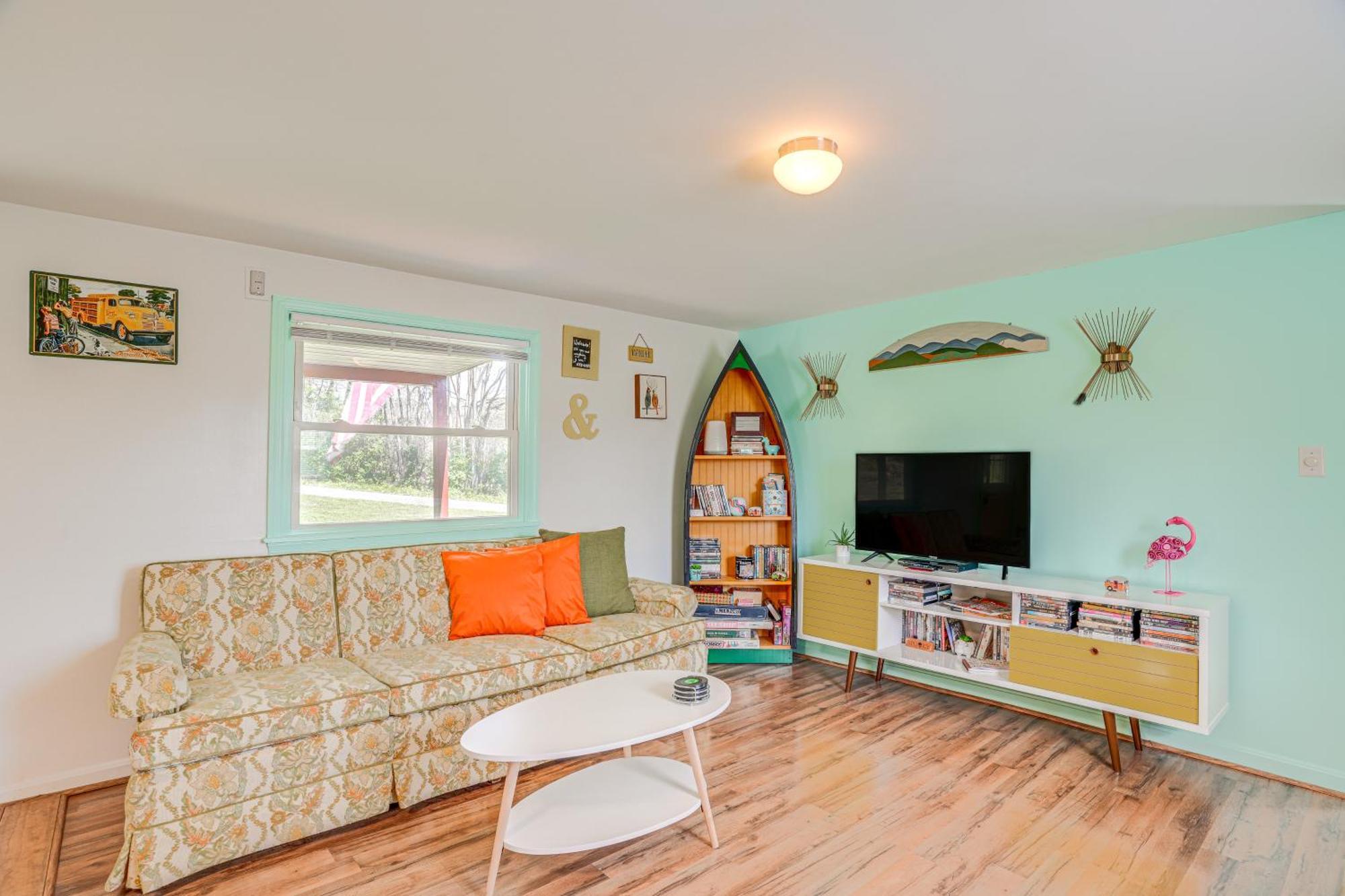 Waterfront Virginia Retreat With Canoe, Pets Welcome Rileyville Exteriör bild