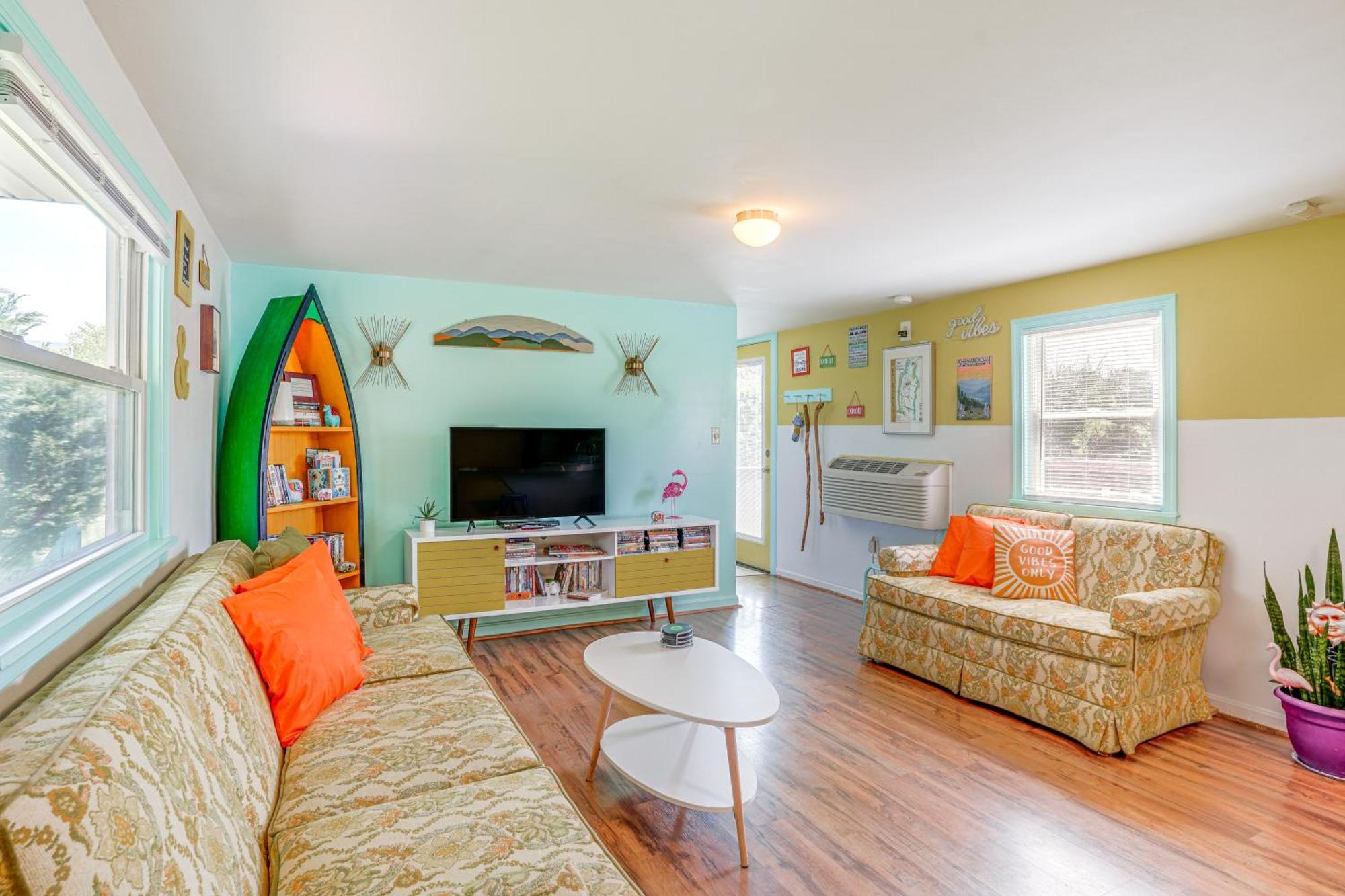 Waterfront Virginia Retreat With Canoe, Pets Welcome Rileyville Exteriör bild