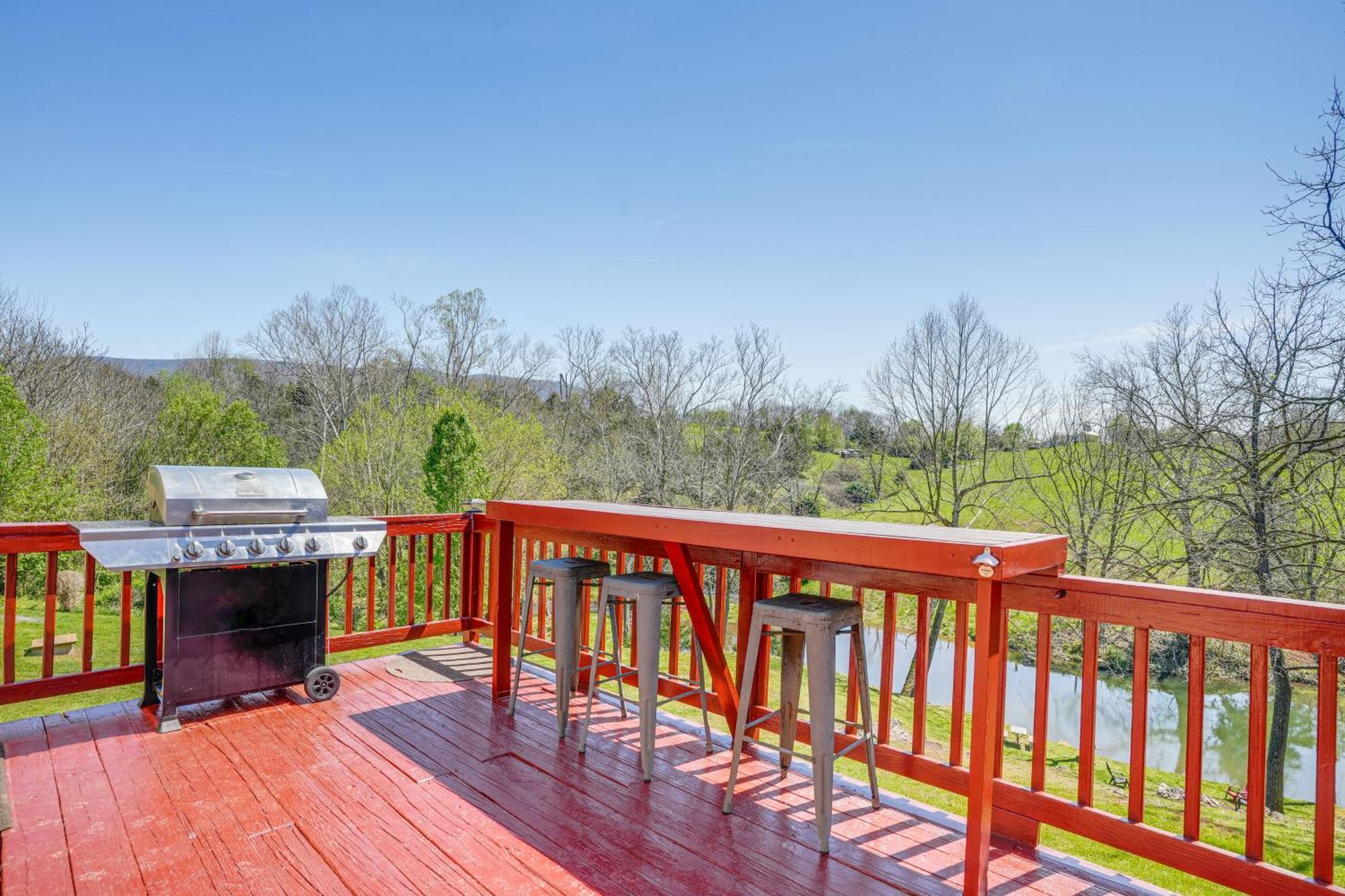 Waterfront Virginia Retreat With Canoe, Pets Welcome Rileyville Exteriör bild